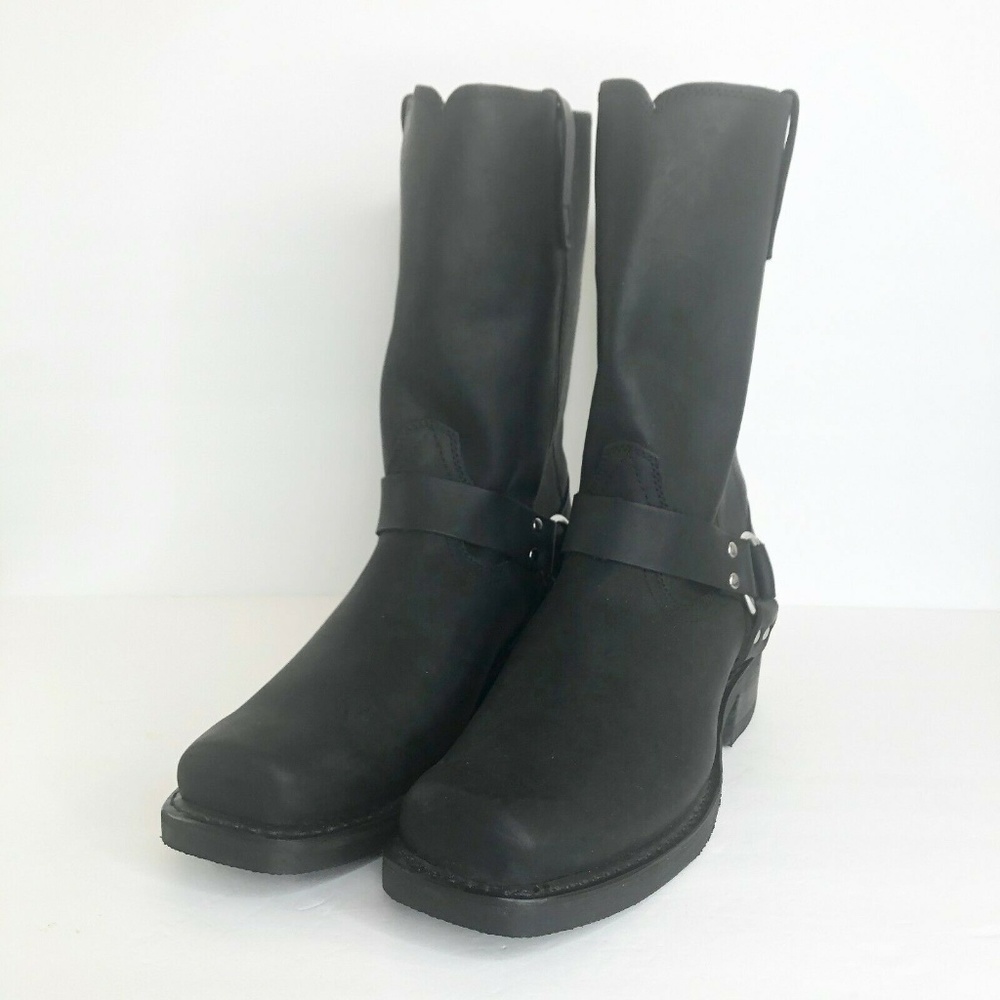 Durango Men's Black Harness Motorcycle Boot 10.5EE - Picture 2 of 8